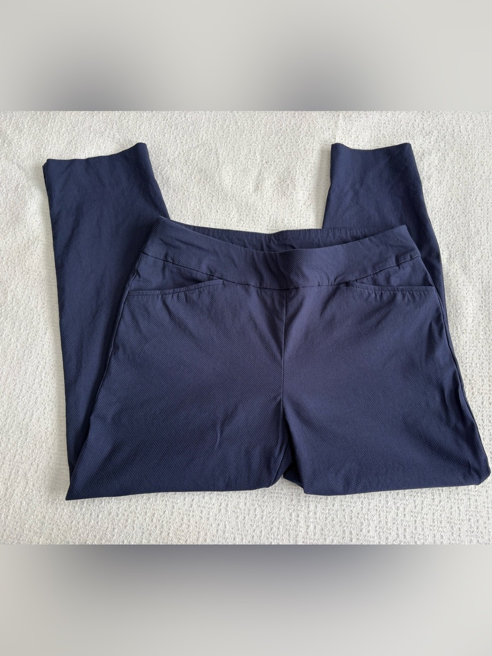 Chicos Women's Navy ponte Pants